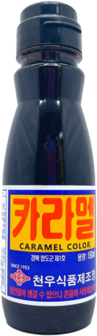 [천우]카라멜 색소 190ml, 190g, 1개