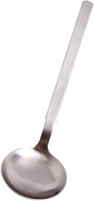 홈앤스토리 국내산 스텐룩 올스텐 304 조리도구, 실버, 1개, 국자