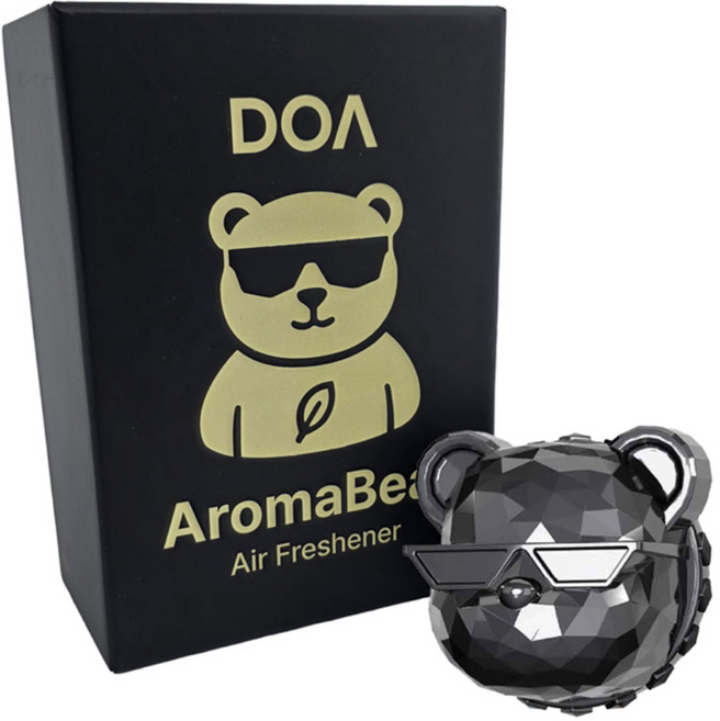 도아 아로마베어 고급 차량용 방향제 디퓨저 자동차 국내생산, 1개, 다크크롬 x 미스틱위스퍼