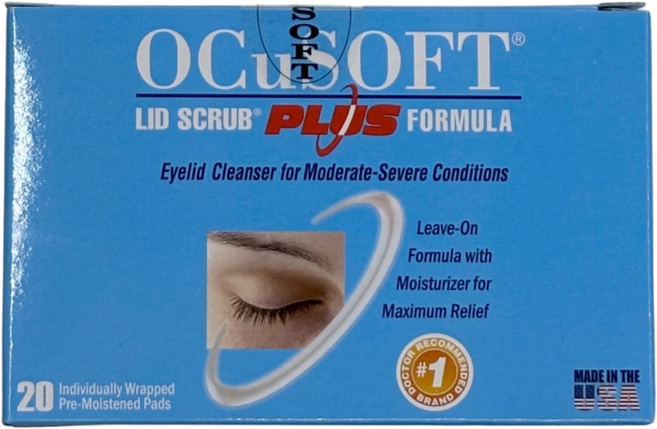 오큐소프트 리드스크럽플러스 포뮬라 눈꺼풀세정제 눈세척 눈청소 눈기름샘 다래끼 마이봄샘관리, 1개, 29g