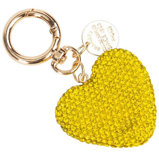 하트 반짝이 키링 블링 키홀더 가방장식 하트큐빅 열쇠고리 보석 큐빅