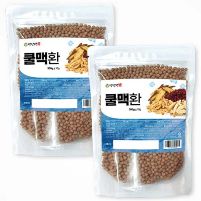 백장생 쿨맥환 (황기 오미자 맥문동 인삼), 2개, 300g