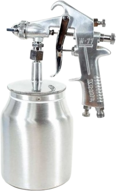 INVEN* 인벤 고급 IV (W77 / 2.5WC) 에어스프레이 건 페인트 후끼 도장, 1개