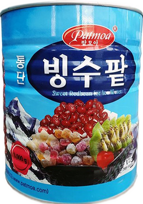 팥모아 빙수팥 골드 통조림, 3kg, 1개