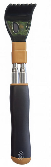 엘스 편안한손잡이조절등긁개/자석지압, 1개, 블랙