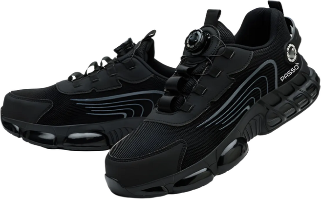 파쏘 4인치 인증 다이얼 안전화 초경량 발편한 발목 작업화 발 편한 PS-02 PASSO