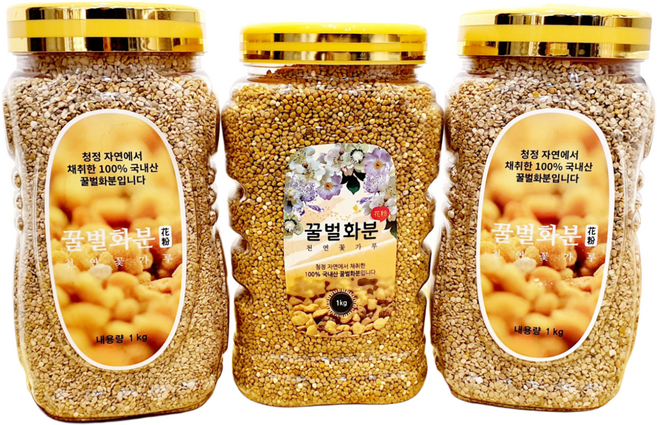 꽃가루화분 소백산 꿀벌화분 1kg, 1개