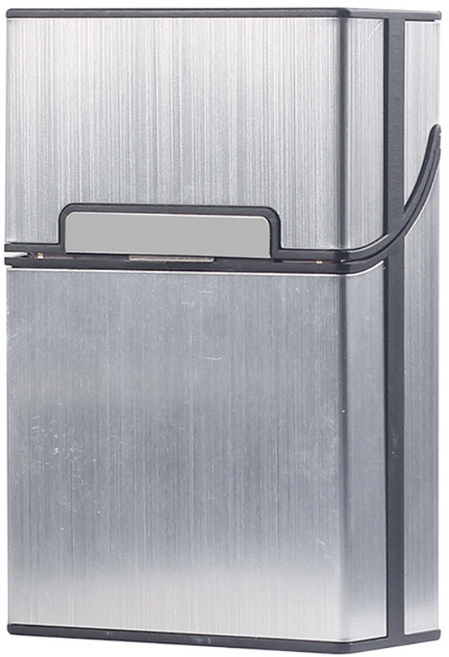 메탈 담배 케이스 일반형 / 슬림형 7종, 1개, 일반)메탈실버