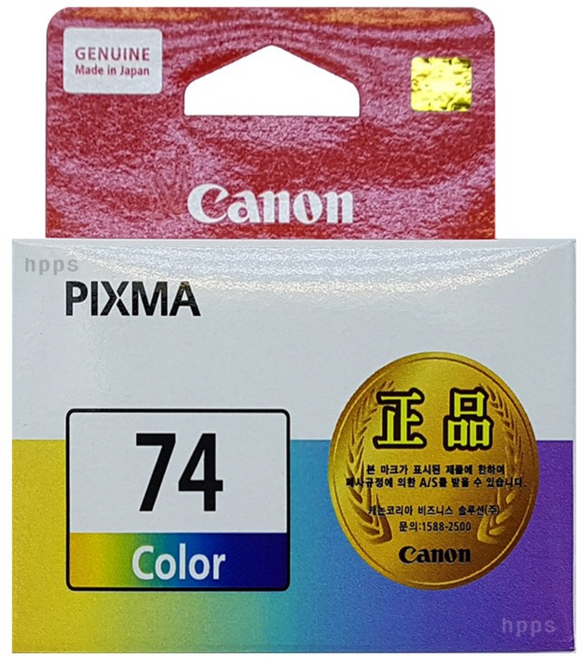 캐논 캐논정품잉크 PG-64(검정)/CL-74(칼라) 주문, CL-74(칼라)