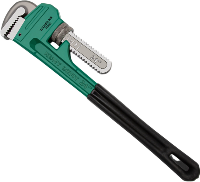 스톰가드 세면대 파이프렌치 수전공구 싱크대교체 사이즈별, 1개