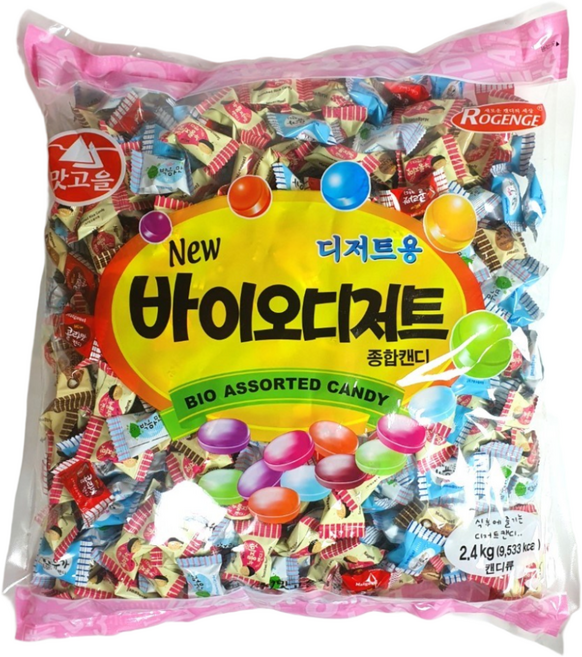 [맛고을] 사탕 바이오, 2.4kg, 1개