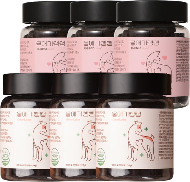 울애기쌩쌩 세트 (울애기쌩쌩 + 이너플러스), 3세트, 종합영양제, 120정