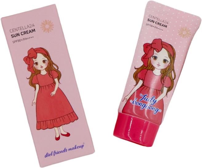 디엘프렌즈 센텔라24 무기자차 선크림, 1개