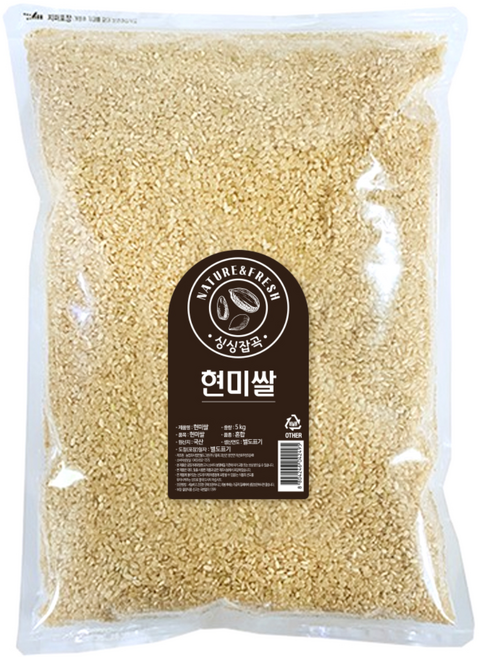 싱싱잡곡 현미, 5kg, 1개