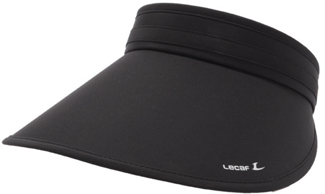 르까프 여성 베이직 썬캡 올블랙 LE4C109ABK