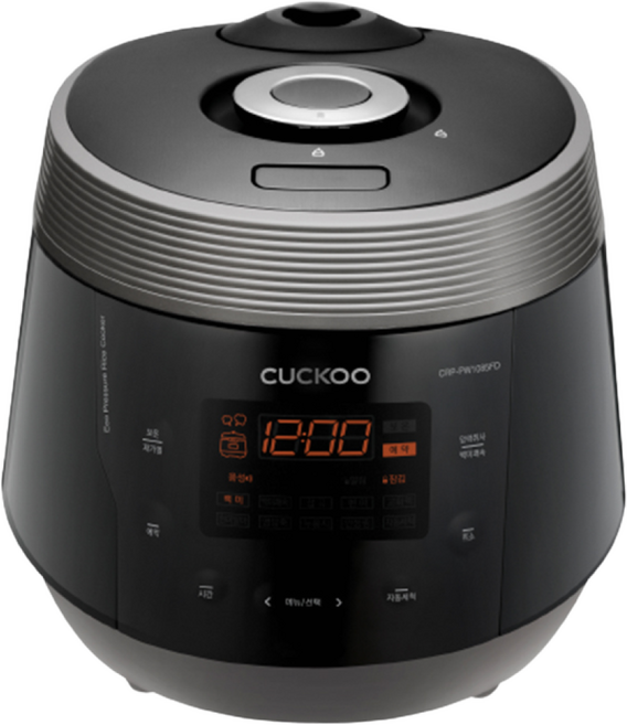 쿠쿠전자 10인용 압력밥솥 CRP-PW1085FD, 다크실버