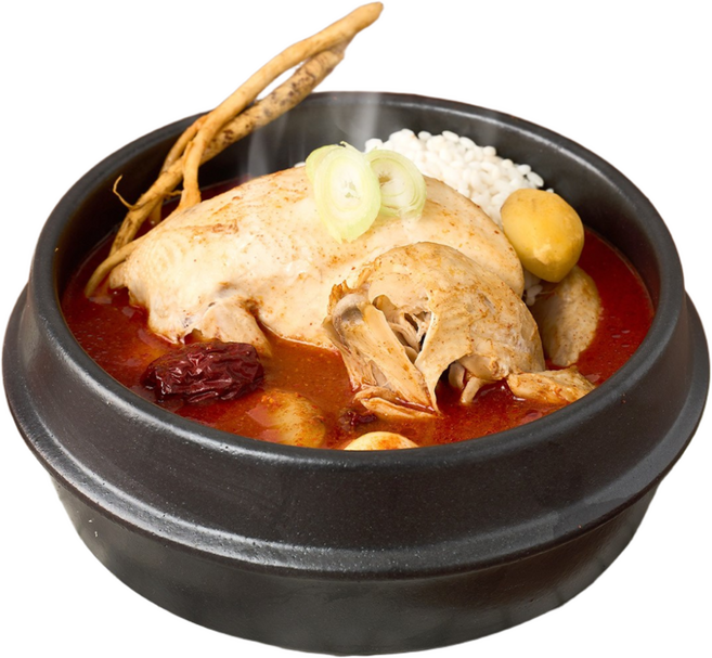 김진선 얼큰 백숙 삼계탕, 4개, 1kg