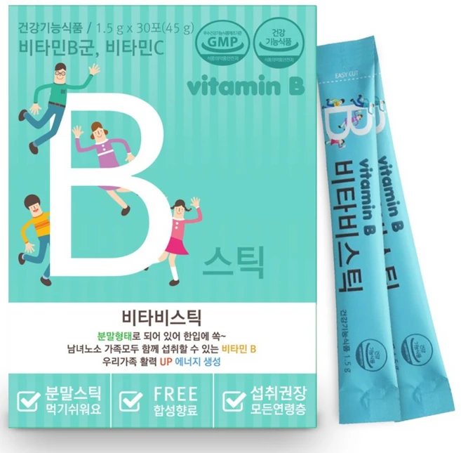 파마젠 비타 B 스틱 45g 30포, 1개 - 쿠팡