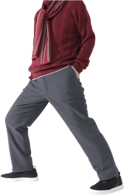 [Made in Japan]일본직수입 겨울용 릴렉스핏 활동적시니어 추천 5060대 중년남성옷 아빠옷 할아버지옷 BEST선물 안쪽기모 니트헤링본 편한밴딩 인심65cm 5111