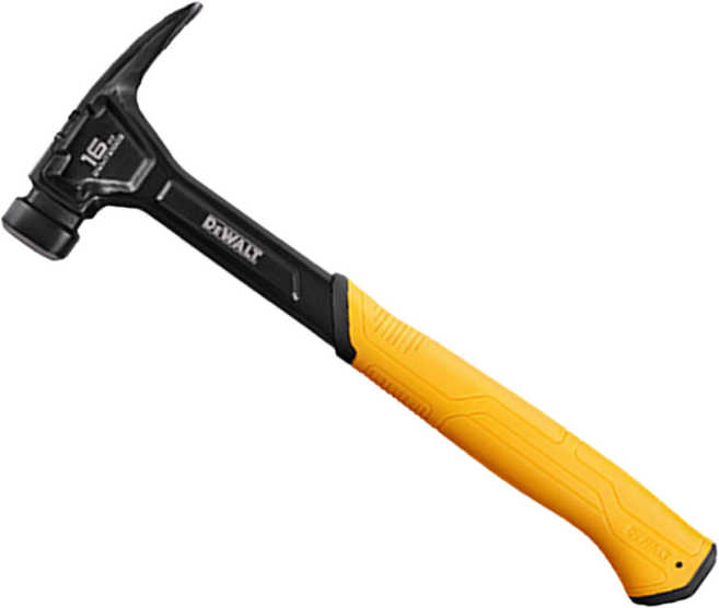 디월트 DWHT51003 16oz 16온스 스틸 빠루망치 망치, 1개