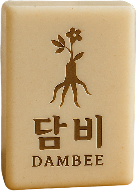 담비인삼비누 향좋은 세안 고급 세안 어린이 세안 인삼 수제비누 천연 민감성 보습 촉촉 선물세트, 70g, 1개입