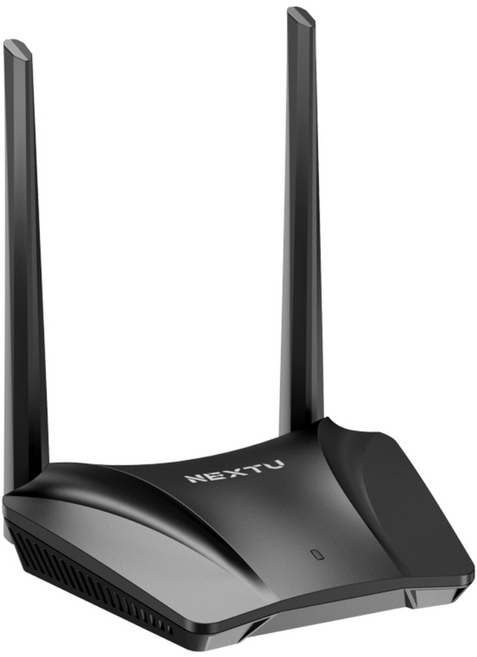 유무선 와이파이 공유기 2.4GHz 인터넷 WiFi 듀얼안테나 랜포트 노트북 셋탑박스, 1개, NEXT-636N
