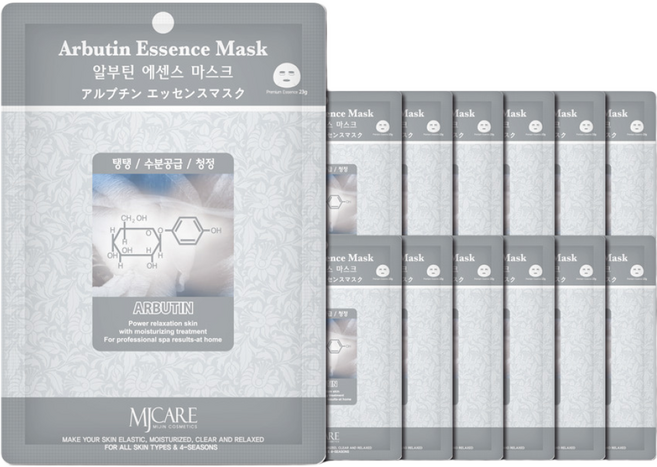 엠제이케어 알부틴 에센스 마스크팩, 30개, 1개입