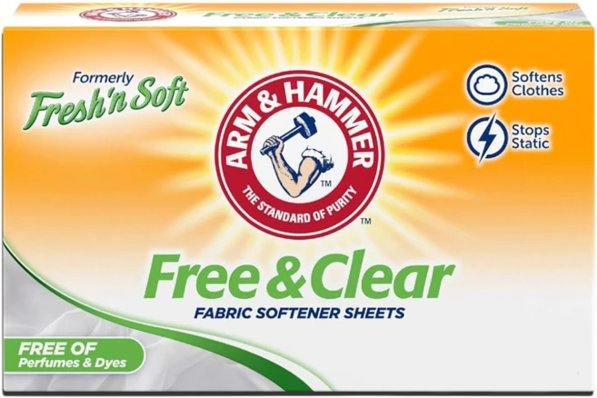암앤해머 Arm & Hammer 무향 무색소 저자극 드라이 섬유유연제 건조기 시트, 1개 - 쿠팡