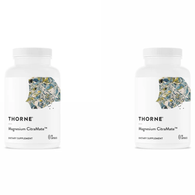 쏜리서치 마그네슘 시트라메이트 캡슐, 90정, 2개 - 쿠팡