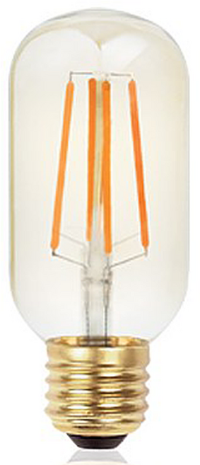 포커스 LED 디자인램프 COB T45 2.5W / 에디슨 까페 인테리어 감성 스틱 전구, 1개