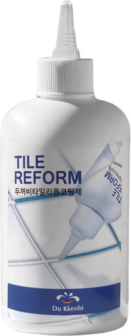 두꺼비 타일줄눈 보수제 바닥 벽 줄눈셀프시공 백색 300g, 1개