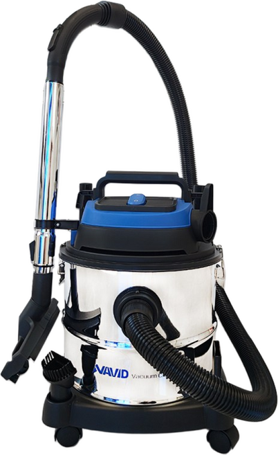 [당일출고] 나비드 업소용 청소기 습식 건식 대용량 산업용 공업용 청소기 1600W 부식없는 스텐 20L 진공청소기