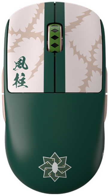 펄사 X2A 귀멸의칼날 사네미 에디션 무선 게이밍 마우스 양손잡이용, 혼합색상, PX2A2SNKR