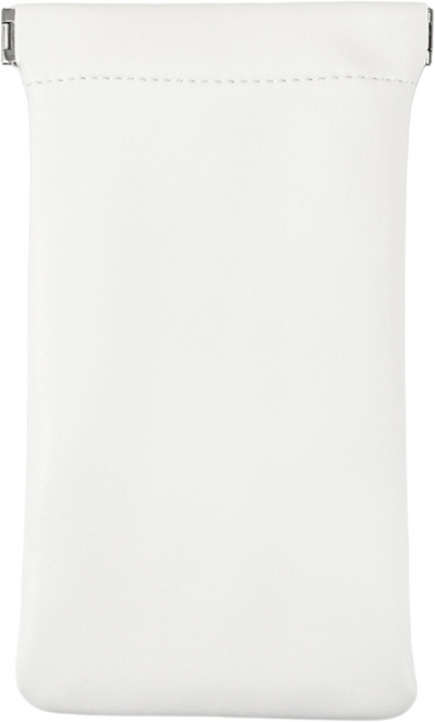 FANXI 2개입 PU 가죽 쥬얼리 다용도 여행 악세사리 보관 주머니 가죽 쥬얼리 파우치 웨딩 파티 선물용 가방 귀걸이/반지/목걸이/반지/이어폰 수납 전용 포장용 화이트