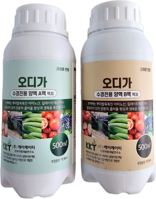 오디가 식물 영양제 A제 + B제 세트 각 500ml, 1개, 과채류(A+B)