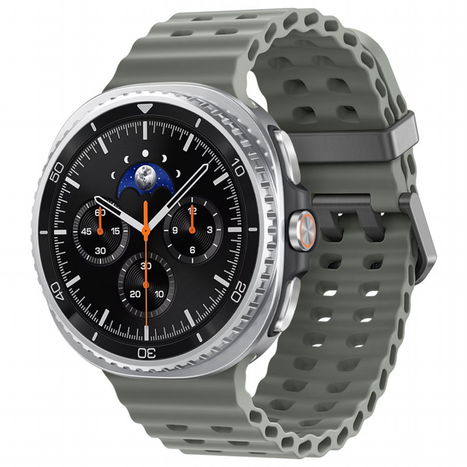 갤럭시워치8/8클래식 호환 스트랩 방수성 스포츠 마린 밴드 40mm 44mm 46mm, 그레이