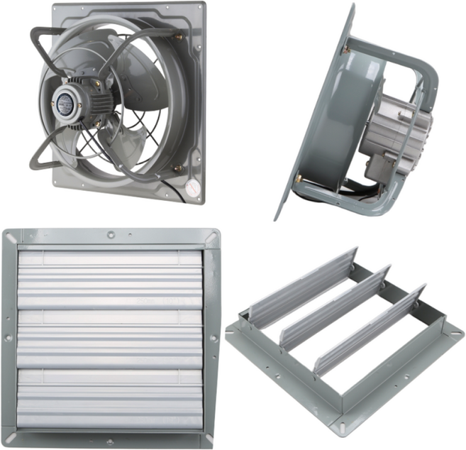 환풍기 산업용 공업용 가정용 업소용 유압형 볼베어링 샷다 셔터 국산 성은테크, 35F(셔터포함)