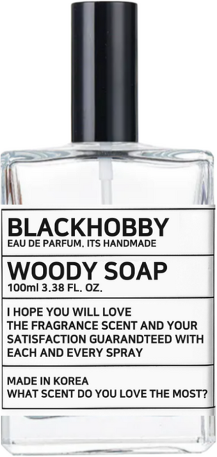 [3+1] 블랙하비 우드향 베스트 10종 고농축 드레스퍼퓸 / 사탕수수 발효 베이스 사용, 1개, 100ml, 324. 우디솝