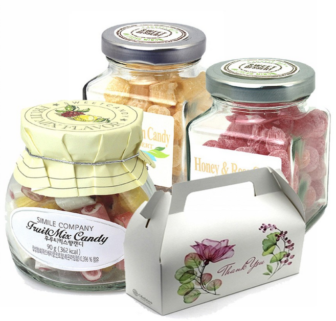 수제사탕 허브캔디 3개입세트 화이트데이사탕선물, 270g, 캔디C세트, 1세트