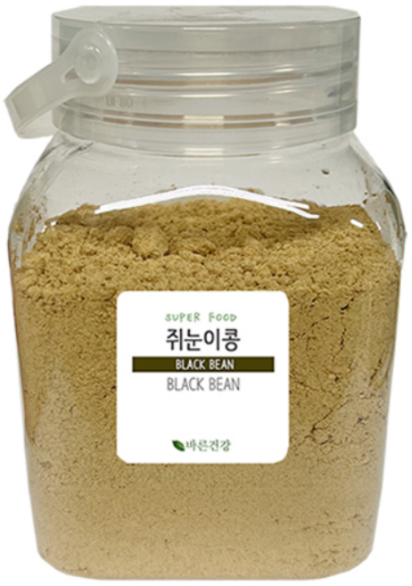고소함과 풍미가 일품인 볶은쥐눈이콩가루 국산 서목태 검은콩가루 약콩가루 100%, 350g, 1개