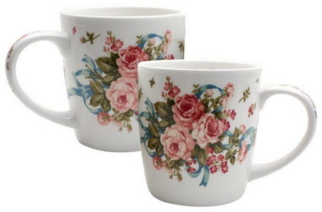 에스엠에프 잉글랜드 머그, 화이트, 2개