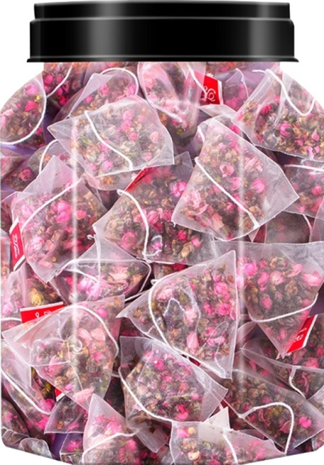 복숭아 꽃차 100팩 티백, 100개입, 200g