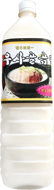 한우 사골곰탕 1300g 곰국 조미료 무첨가 육수 곰탕 사골국, 1개, 1.3kg