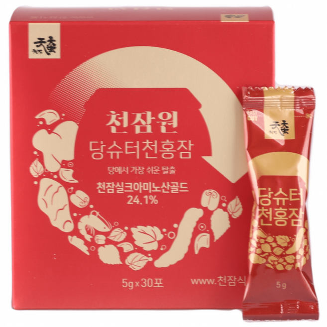 천잠원 국산누에고치 DNJ 5령3일 당 걱정 신기한 뚝 곤충단백질 하늘이내린선물 홍잠 천잠, 5g, 30포