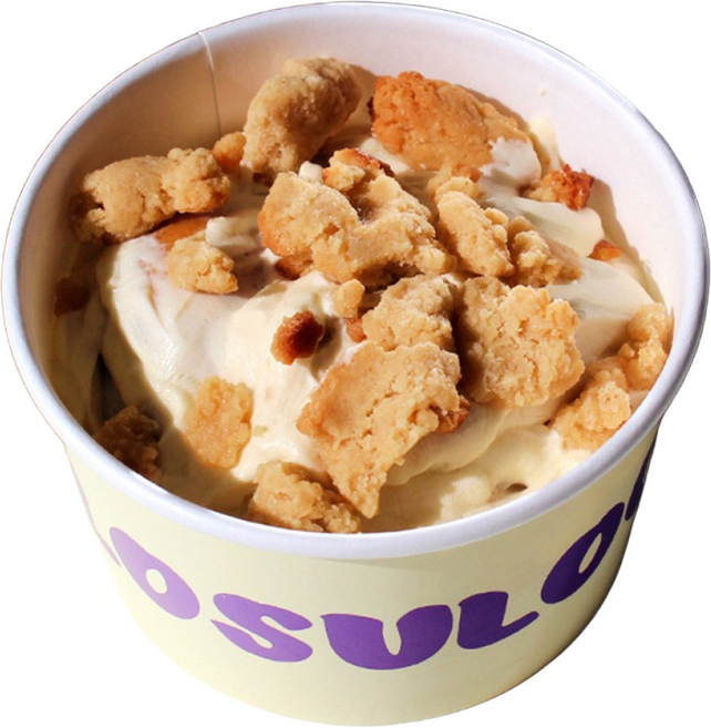 바나나 저당 저탄수 브레드 푸딩 디저트, 1개, 155g