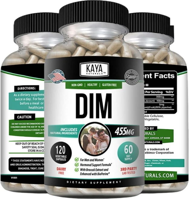 여성과 남성을 위한 천연 딤채 보약-브로콜리 추출물 & 바이오페린이 들어간 식물성 캡슐-호르몬 지지 여드름 갱년기 전립선 등을 위한 한방 보약, 1병, 60정, 1개 - 쿠팡