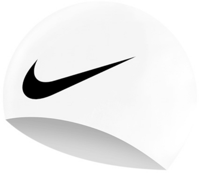 나이키 스윔 빅로고 수모 실리콘 캡 수영 모자 NESS8163-100, OS, OS, 1개