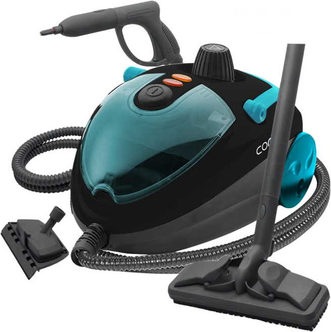 코모스 VFT40 탄젠 스팀청소기 스팀분사기 스팀세척기 고온 살균 클리너 세차, 풀세트 패키지