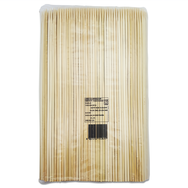 대나무 꼬지 30cm 4mm 1봉/500개, 1개, 500개입