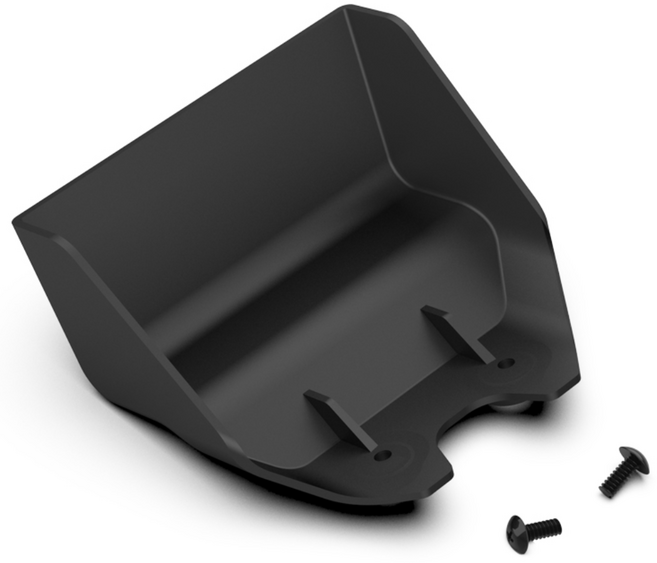 알리노 오토바이 자석 거치대 전용 햇빛가리개 썬바이저, 블랙